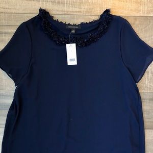 NWT Banana Republic lined top